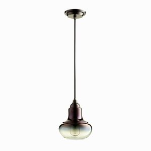 PENDANT LIGHT by CYAN DESIGN CAMILLE Gunmetal BRAND-NEW boxed